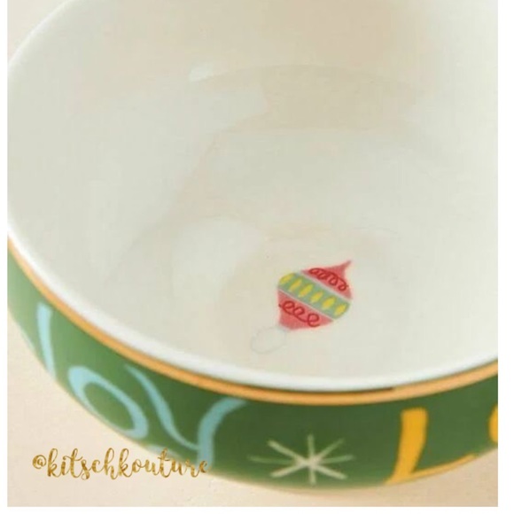 Anthro Danielle Kroll Making Spirits Bright Bowl - Picture 9 of 9